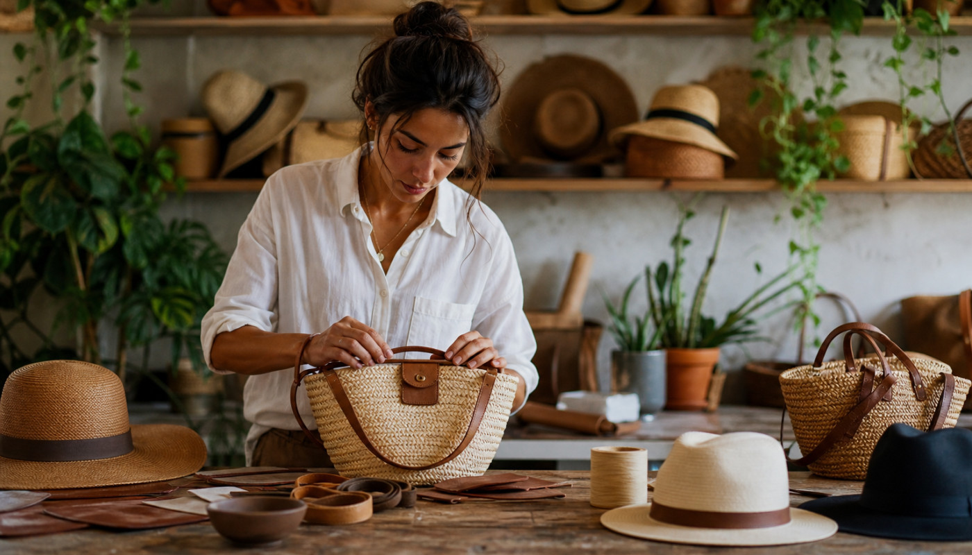 Chapeaux et sacs : la nouvelle vague artisanale qui séduit les passionnés de déco